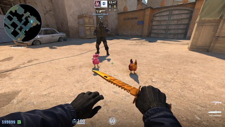 Un Polish et un Catalana qui suivent des joueurs sur Dust II