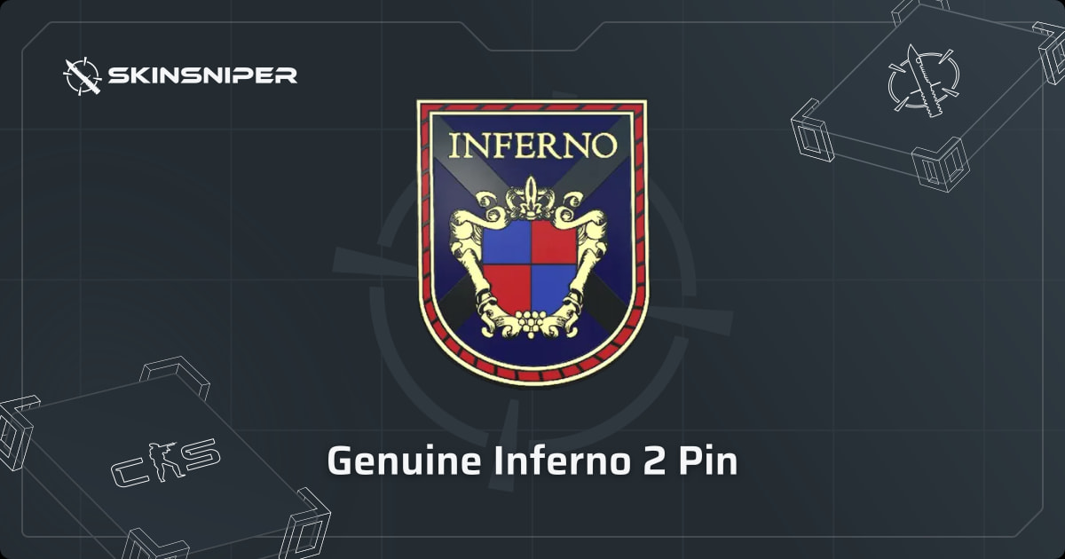 Genuine Inferno 2 Pin - CS2 Prices | SkinSniper