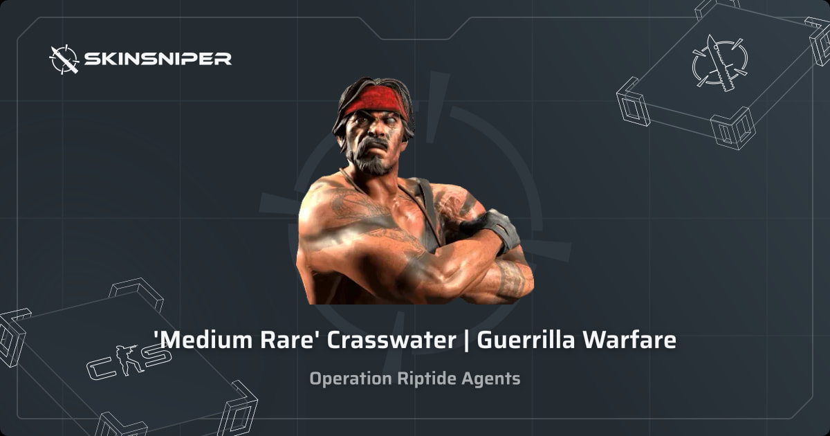 «Poco hecho» Crasswater | Guerrilla Warfare - Precios CS2 | SkinSniper