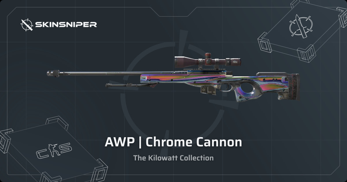 AWP | 镀铬大炮- CS2 皮肤价格| SkinSniper
