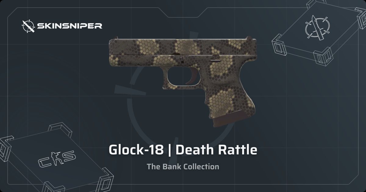 Glock-18 | Death Rattle - CS2 Skin Prices | SkinSniper