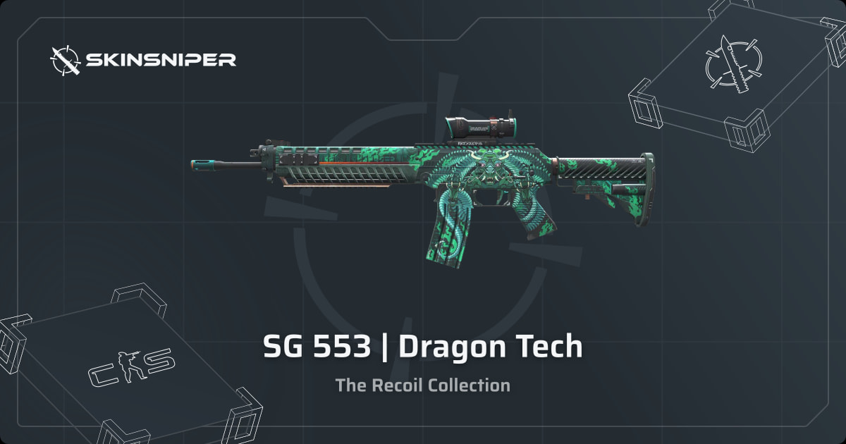 SG 553 | Dragon Tech - CS2 Skin Prices | SkinSniper